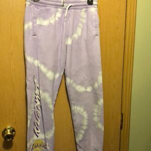 Abercrombie kids size 13/14 sweatpants lakers